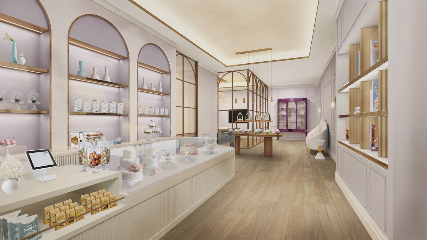 Mich Turner, who has served desserts to everyone from Queen Elizabeth II to Gordon Ramsay, will open the Little Venice Cake Company at Royal Atlantis, The Palm Jumeirah. Photo: Royal Atlantis