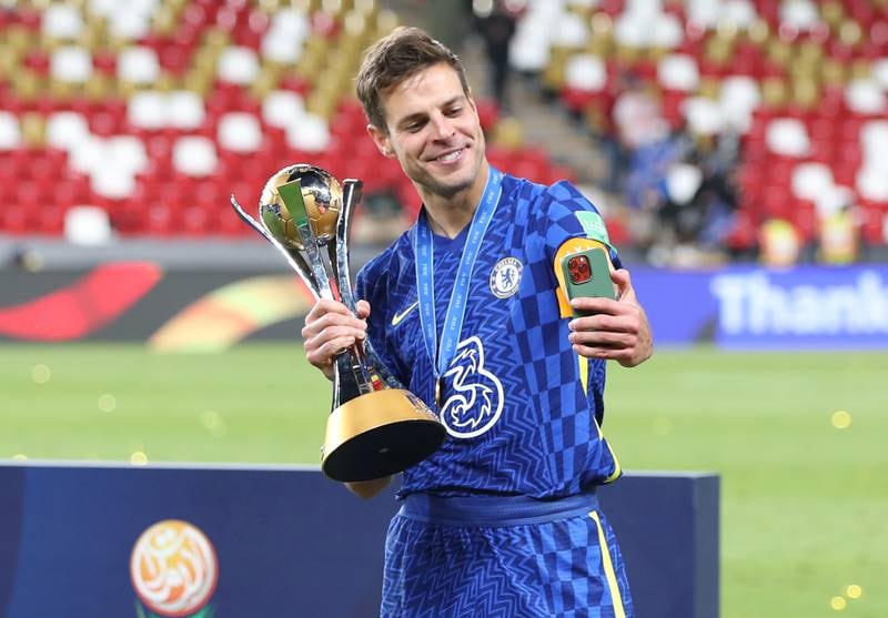 Cesar Azpilicueta – 6. So defensive is the Palmeiras method, Chelsea’s right wing back found himself in the forward line an unusual amount of times. Played the volley onto Luan’s arm which was decisive. EPA