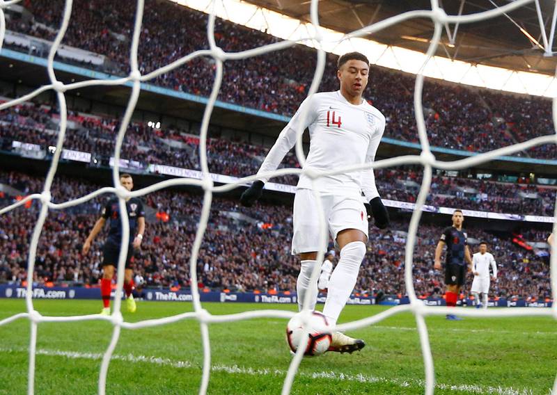 Jesse Lingard's knack for scoring will keep him in favour. Reuters