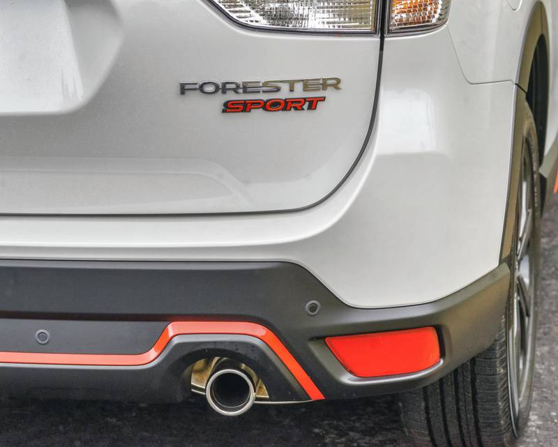 Sport trim is one of the major perks of the new Forester. Subaru