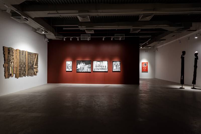 Ever-Present is a group exhibition of African art at Efie Gallery in Dubai. Photo: Efie Gallery