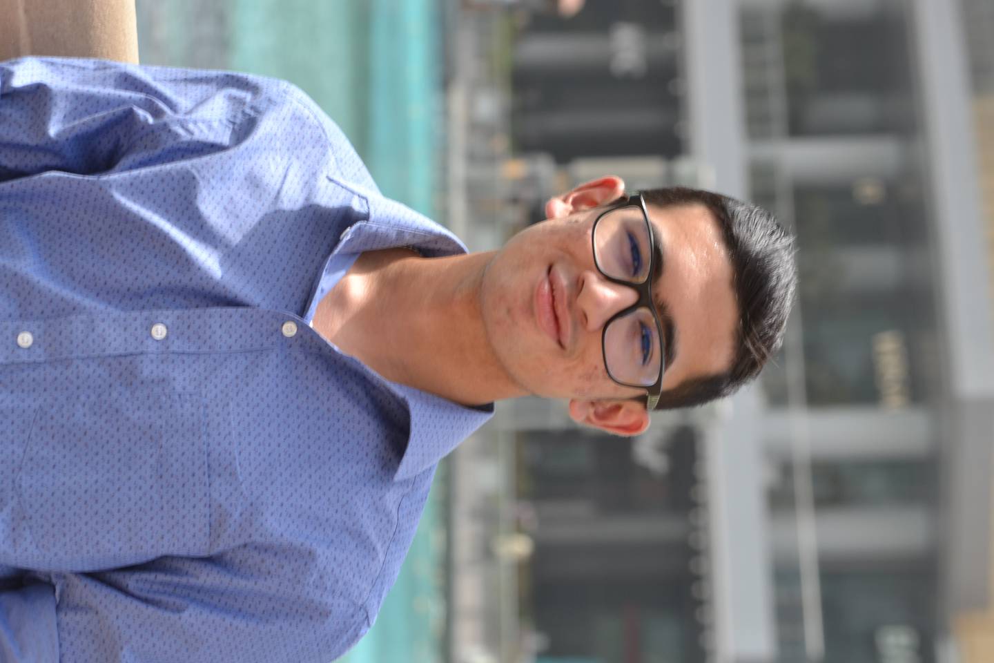 Colin Alfonso, a 17-year-old pupil in Dubai, is looking for opportunities to work part-time in the UAE. Photo: Colin Alfonso