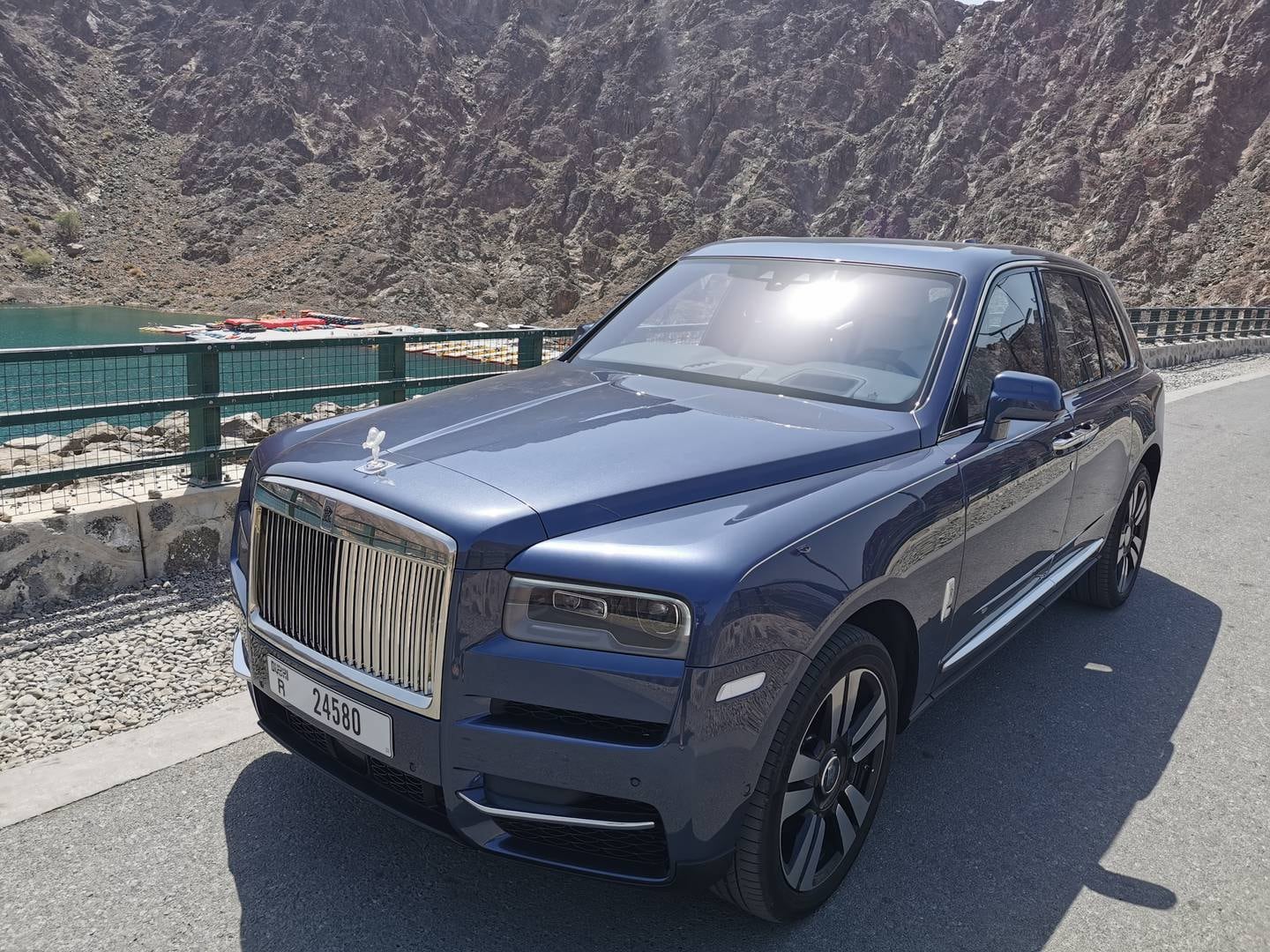 The Rolls-Royce Cullinan SUV is powered by a 6.75-litre V12 engine, which gets it from 0 to 100kph in 5.2 seconds.