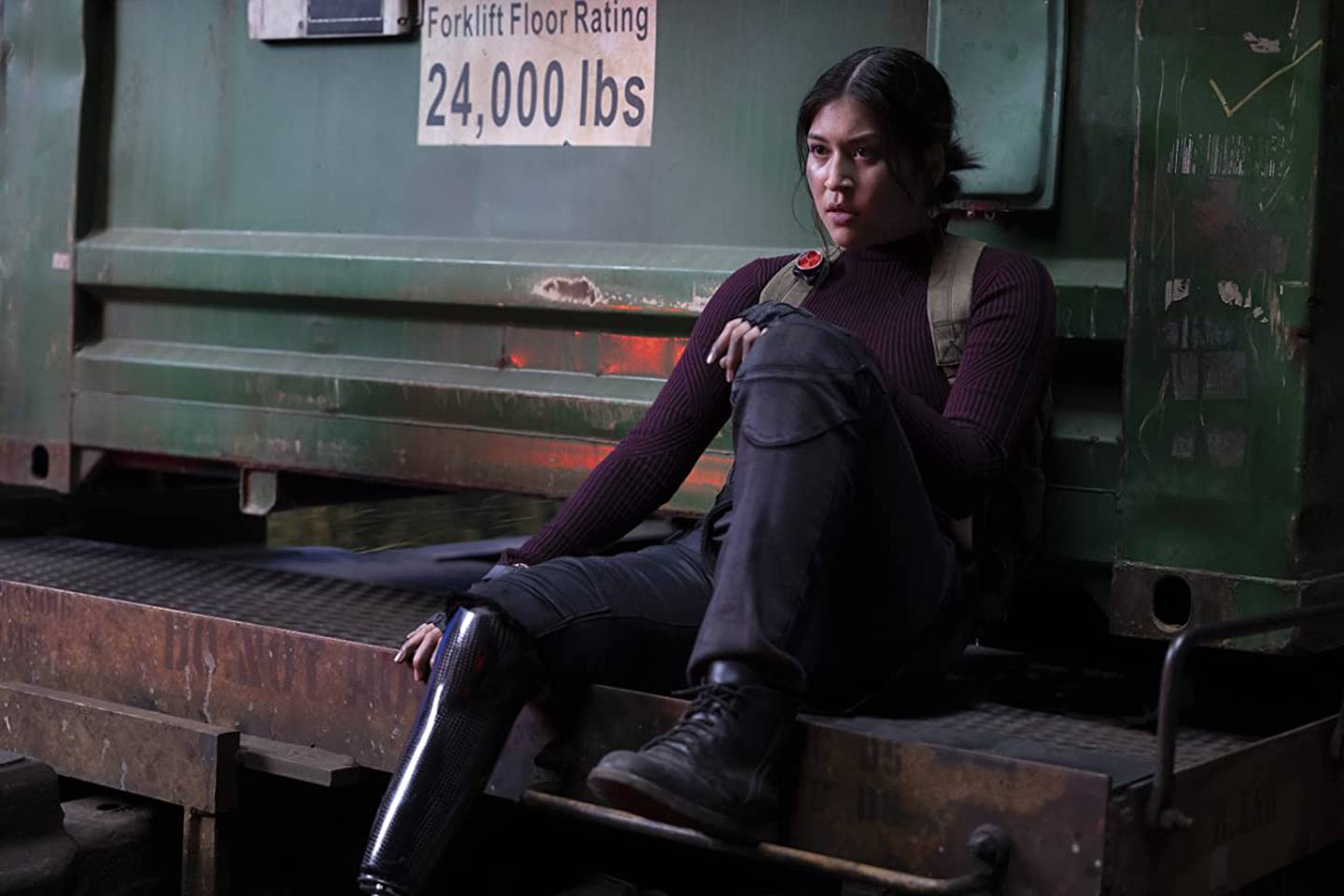 Alaqua Cox in Echo (2023).  IMDb