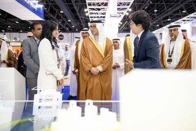 The UAE is playing a pioneering global role in reducing emissions, Sheikh Mansour said
