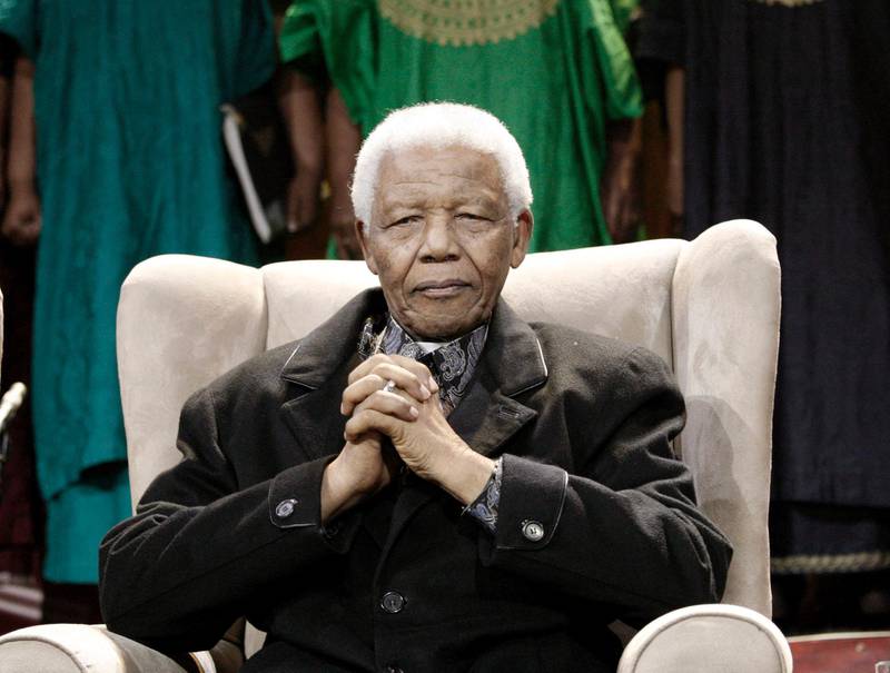 epa03736003 (FILES) A file picture dated 12 July 2008 shows Nelson Mandela siting in his chair after he arrived on stage for the Nelson Mandela lecture in honour of his 90th birthday, Soweto, South Africa. Former South African president Nelson Mandela was rushed 08 June 2013 to hospital, where he is in 'serious but stable condition,' the presidency said. The 94-year-old was taken to hospital in Pretoria for a recurrence of a lung infection after his condition deteriorated around 1:30 am (2330 GMT Friday), according to a statement from President Jacob Zuma.  EPA/KIM LUDBROOK *** Local Caption ***  03736003.jpg