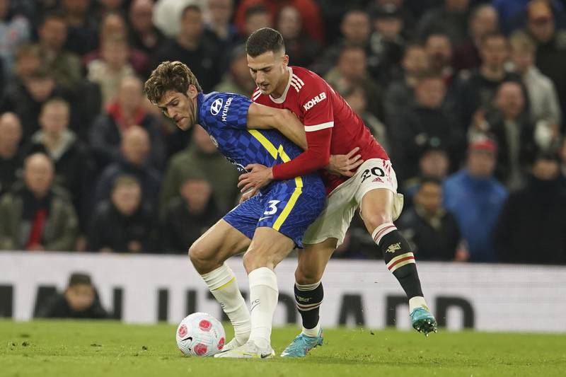 Diogo Dalot - 5: Struggled against Alonso and Chelsea’s fleet-heeled attackers. Some promising moments, but this United team have won two in eleven. And that’s a failure. AP
