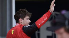 Charles Leclerc on pole for Azerbaijan GP as Lewis Hamilton faces stewards