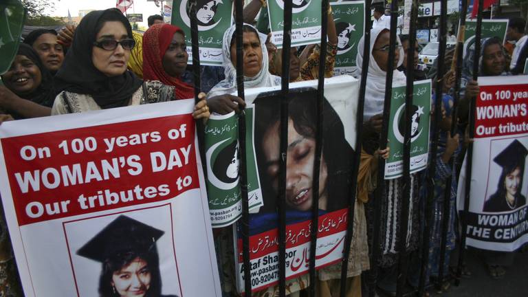 An image that illustrates this article A closer look at the case of Aafia Siddiqui, jailed in Texas