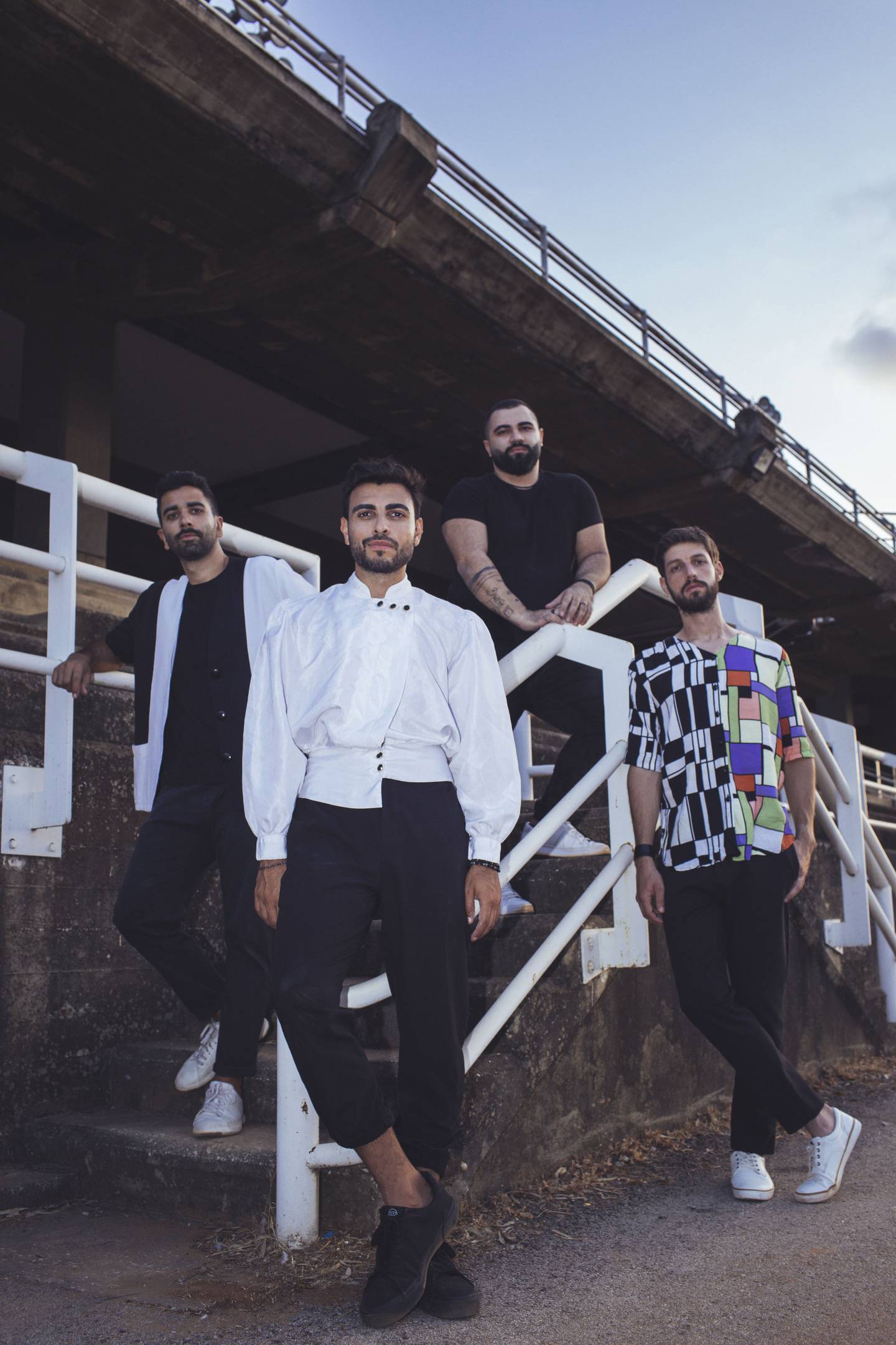 Adonis is a Lebanese indie-pop band renowned for its signature Arabic lyrics and blistering live performances. Photo: Baalbeck International Festival