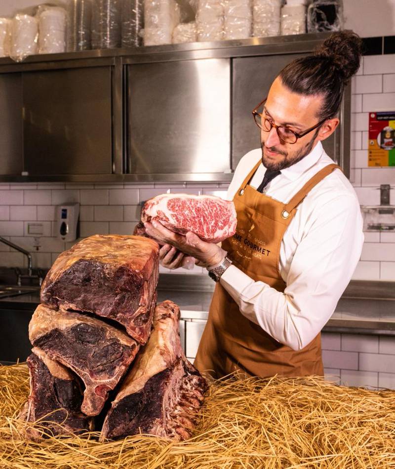 Buy the best meat you can afford, such as this dry-aged beef from UAE butcher Prime Gourmet.