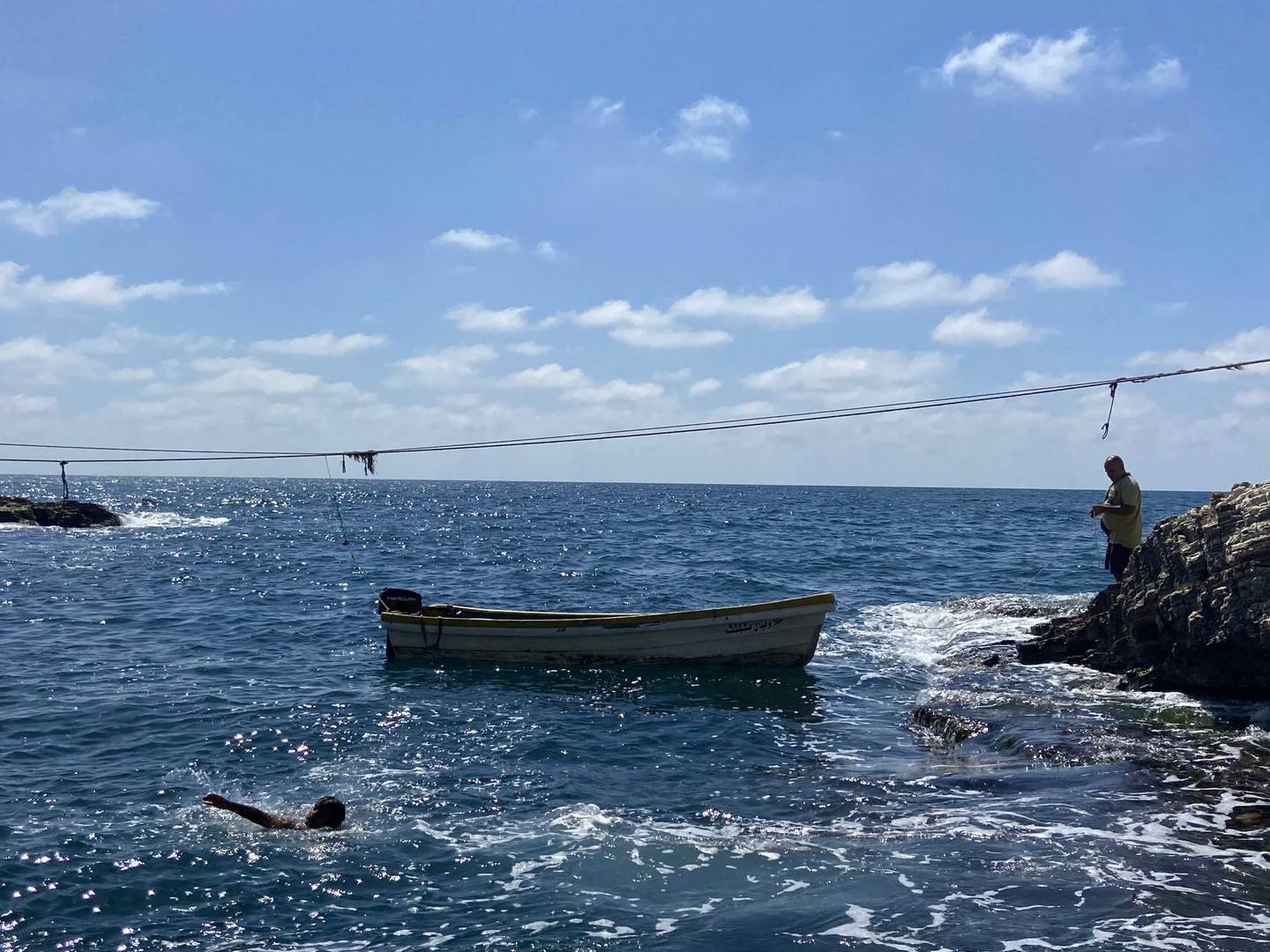 The Itanis have acted as guardians of the Dalieh shoreline for generations, often saving hapless jumpers and clumsy tourists from the cliffside known as Suicide Rock. Nada Homsi for The National