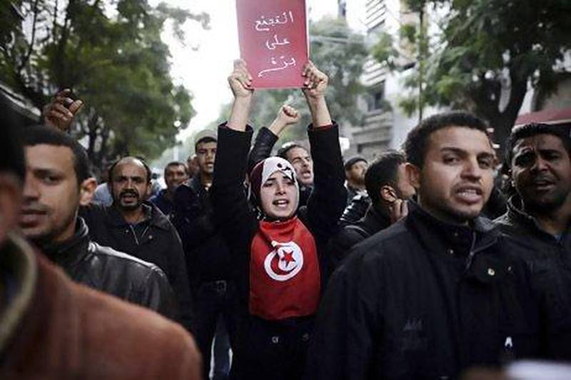 The Tunisian capital has seen constant protests since the overthrow of Zine El Abidine Ben Ali.