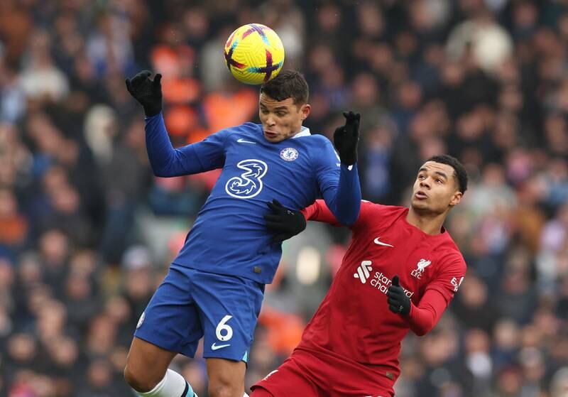 Thiago Silva 8 - Showed his experience when isolated against Nunez, in an excellent defensive performance from the Chelsea centre-back. Reuters
