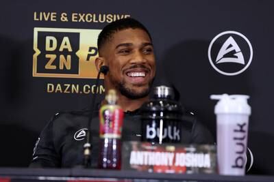 Anthony Joshua will now face Finland's Robert Helenius on Saturday in London. Getty