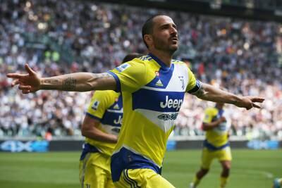 Leonardo Bonucci is set leave Juventus after playing more than 500 games for the Italian club. Getty