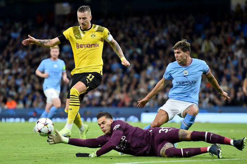 Marco Reus 8 – Looked dangerous on the counterattack and could have scored after the break. The German beat Akanji emphatically but could not wrap the ball into Ederson’s net from a difficult angle. Provided the assist for the first goal. EPA