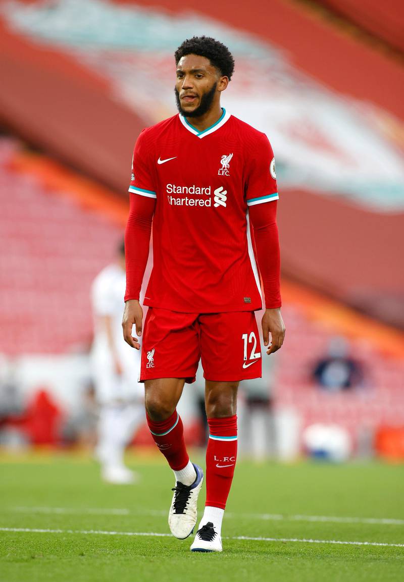 Joe Gomez – 6. The England centre back was found wanting by Harrison’s brilliance for Leeds’ first goal back in the top flight. Getty