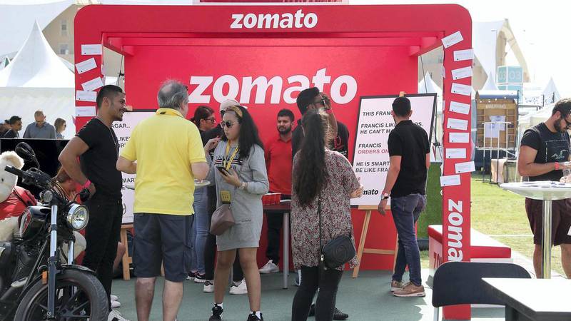 Zomato entered the UAE market in 2012. Pawan Singh / The National