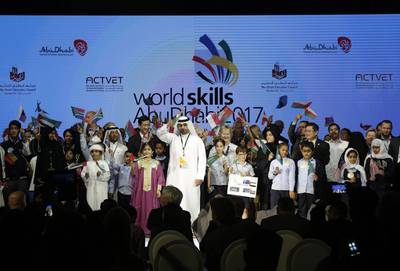 About 1,300 pupils from 76 countries are expected to take part in the vocational and technical skills event in October.  Jeffrey E Biteng / The National