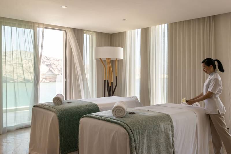 The property is home to Oman's first Talise Spa 