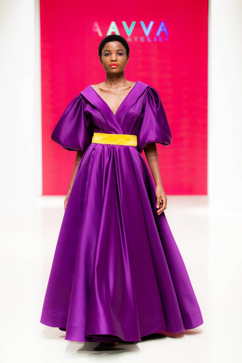 Fashion meets sustainability at Aavva for Arab Fashion Week. Courtesy AFW