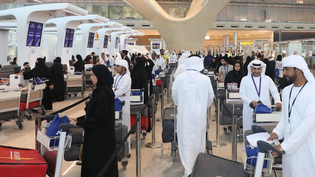 Watch: Abu Dhabi airport's new terminal tested by 6,000 volunteers