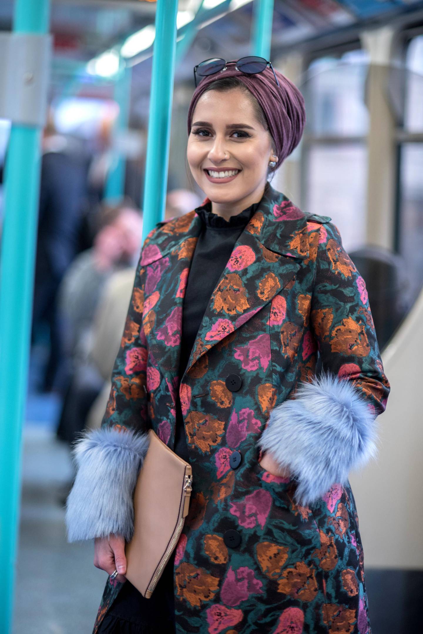 British-Muslim fashion blogger Dina Torkia decided to stop wearing the hijab full-time to much criticism. Photo: Rooful Ali.