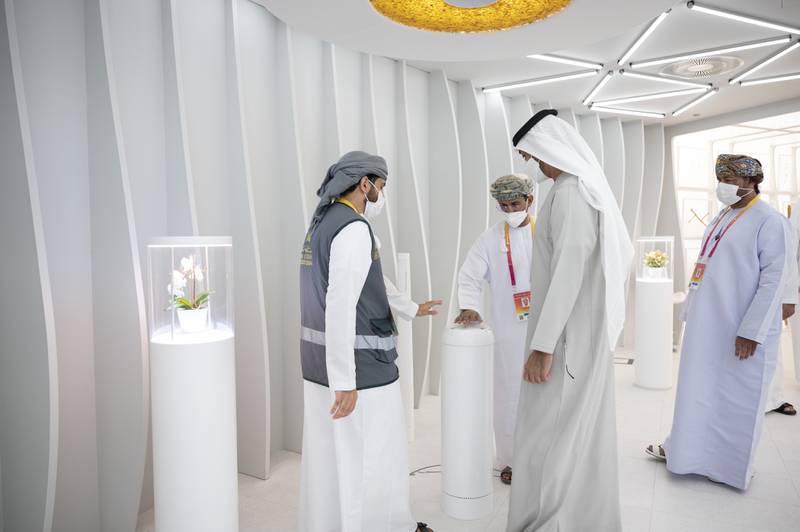 The Oman Pavilion draws inspiration from one of the nation's most beloved natural resources, the frankincense tree.