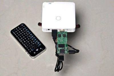 The Pocket TV developed by Ahmad Zahran and Samer Geissah. Jeff Topping / The National