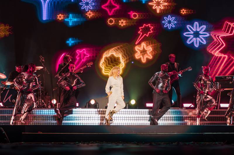 Minogue was all charm during her New Year's performance in Dubai