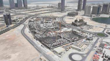 An image that illustrates this article WATCH: Reem Mall takes shape in Abu Dhabi