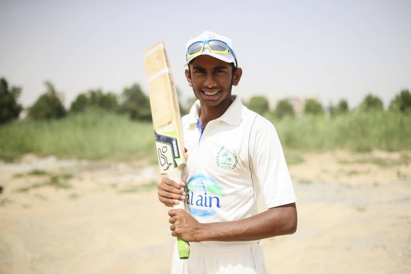 Yodhin Punja is one of the UAE's more promising cricketers. Sarah Dea / The National