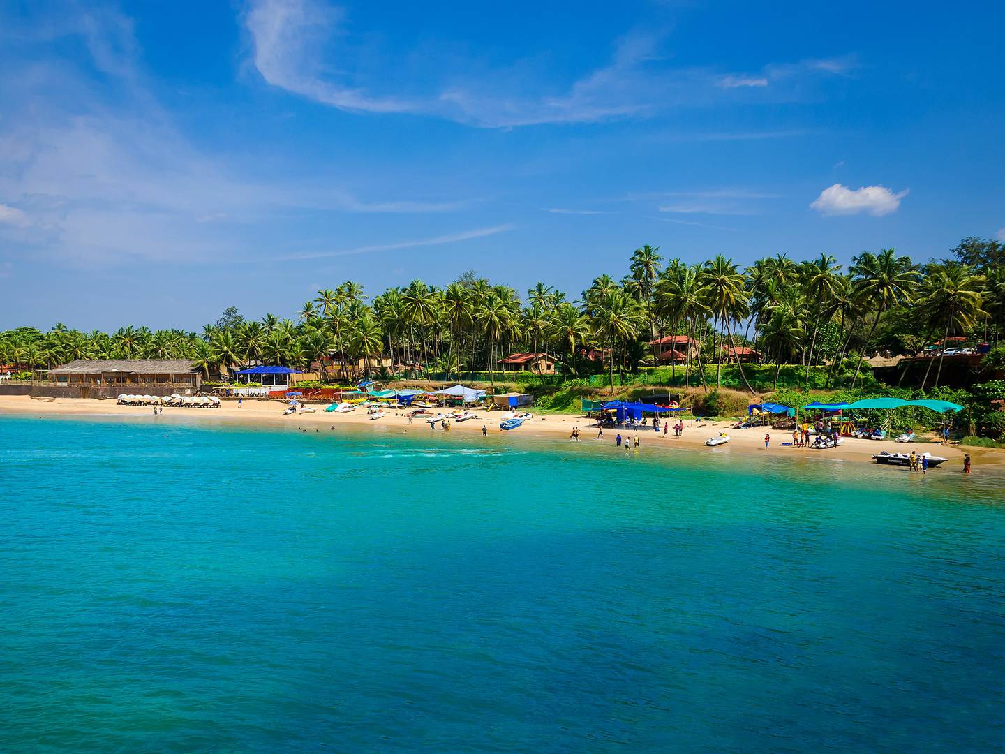 Guests can use the villa as a base from which to explore Goa's beaches. Photo: Unsplash