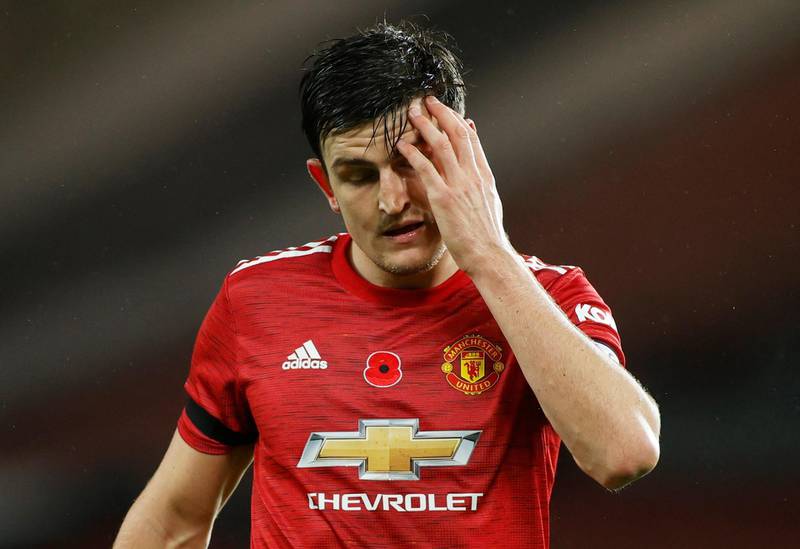 United defender Harry Maguire. Reuters
