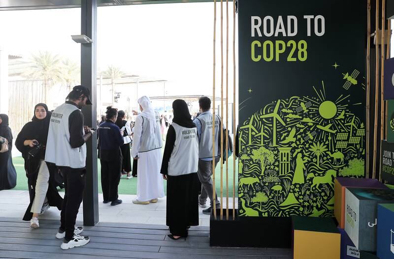 Cop28 will take place at Expo City Dubai from November 30 to December 12. Pawan Singh / The National