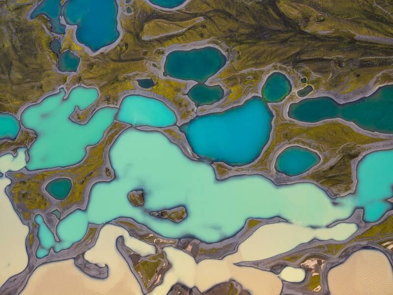 The Grand Prize winner: 'Iceland' by Andro Loria, a series of images depicting Iceland from the air. All Photos: National Geographic Traveller UK