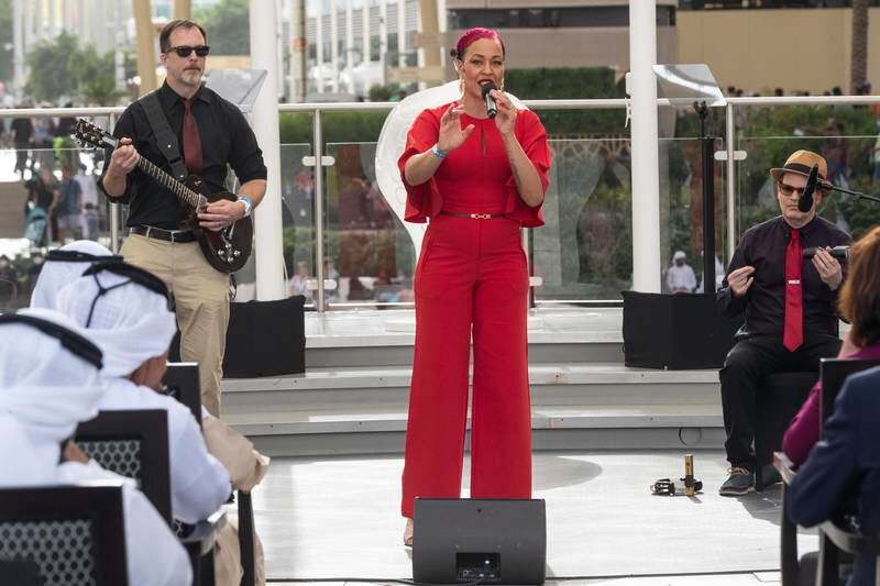 Singer Maya Azucena gave a special performance.