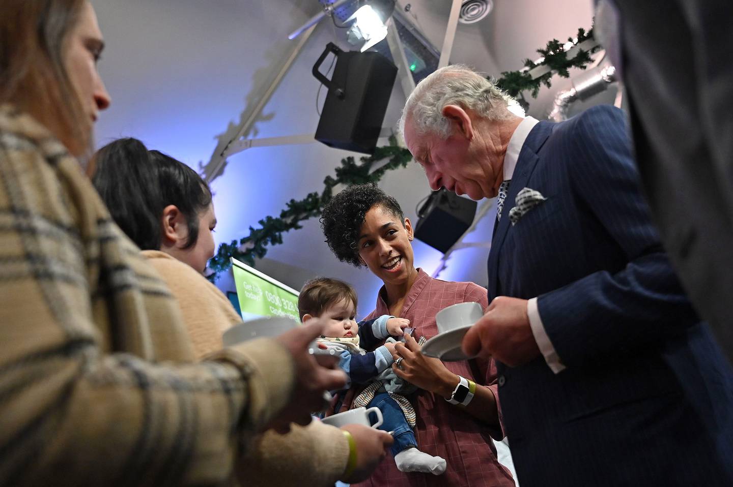 Royal duties continued on Thursday morning, as King Charles III visited King's House, a community hub in King's Cross, north London. PA
