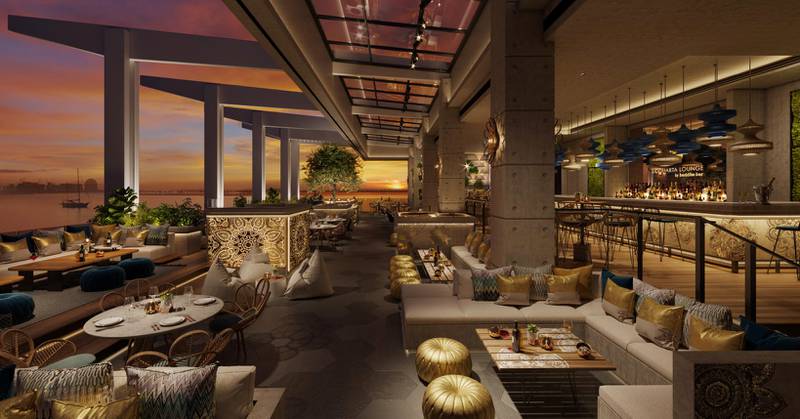 Siddharta Lounge by Buddha-Bar will open at Abu Dhabi's new Yas Bay development. Photo: Miral