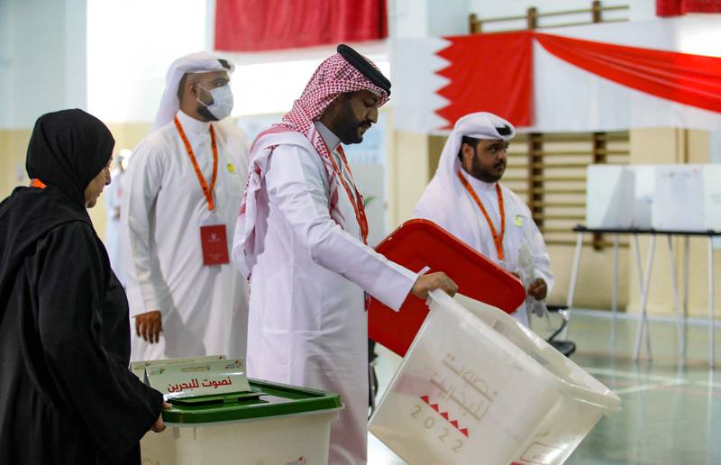 More than 344,000 Bahrainis are eligible to vote in the elections.