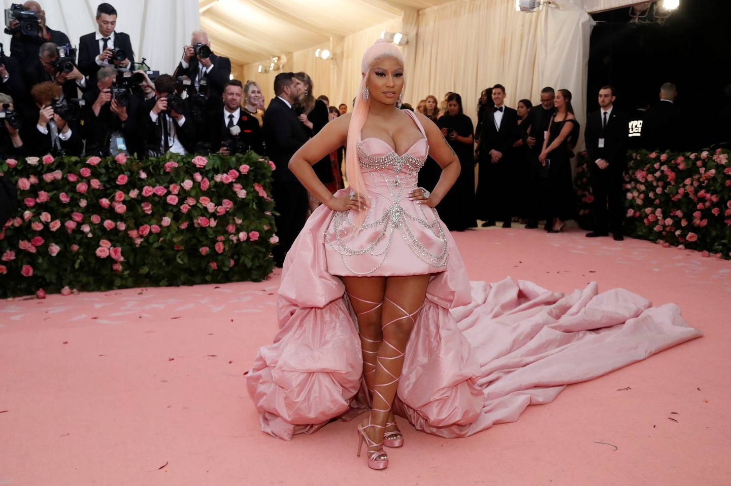 Nicki Minaj is one of several high-profile guests that have spent a night at Raffles Dubai. Reuters / Mario Anzuoni / File Photo