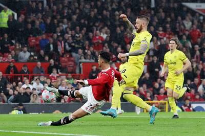 Pontus Jansson - 5, Did well to stop Ronaldo when it looked like he might get through and put good pressure on United’s attackers in the first half. Was grateful for Raya tipping the ball wide after it seemed he might have deflected Ronaldo’s pass into his own net, but wasn’t so lucky when Varane’s shot went in off him moments later. Reuters