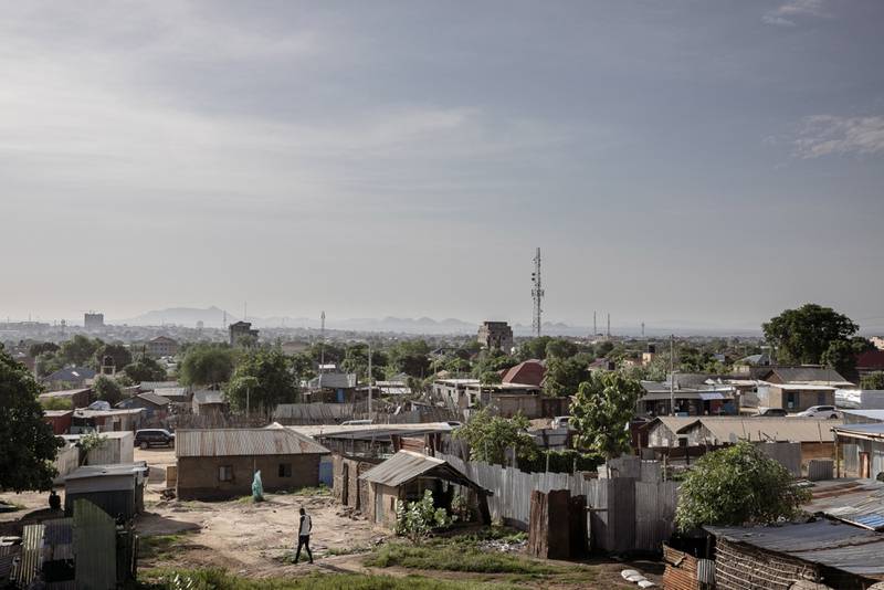 A shantytown in Juba, the capital of South Sudan. South Sudan secured a $174 million loan from the International Monetary Fund in April to help finance its budget and stabilise the currency.