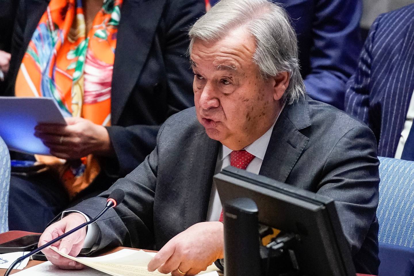 UN chief says he was not 'justifying' Hamas attacks in recent remarks