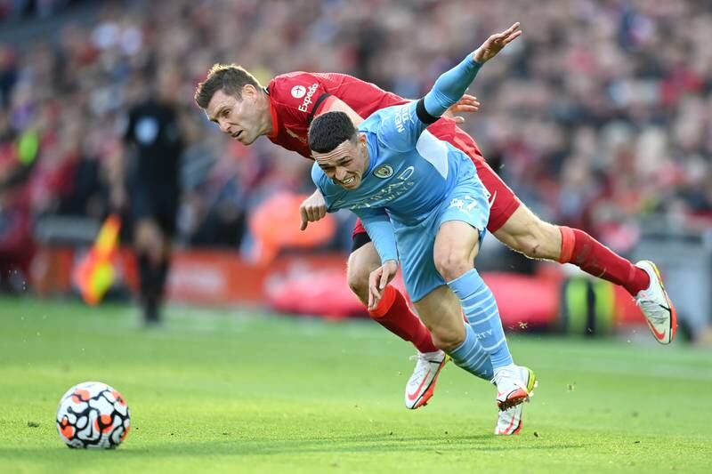 Phil Foden - 9. The 21-year-old made life miserable for Milner. He showed his superstar credentials, scored City’s first equaliser and oozed class. Getty Images