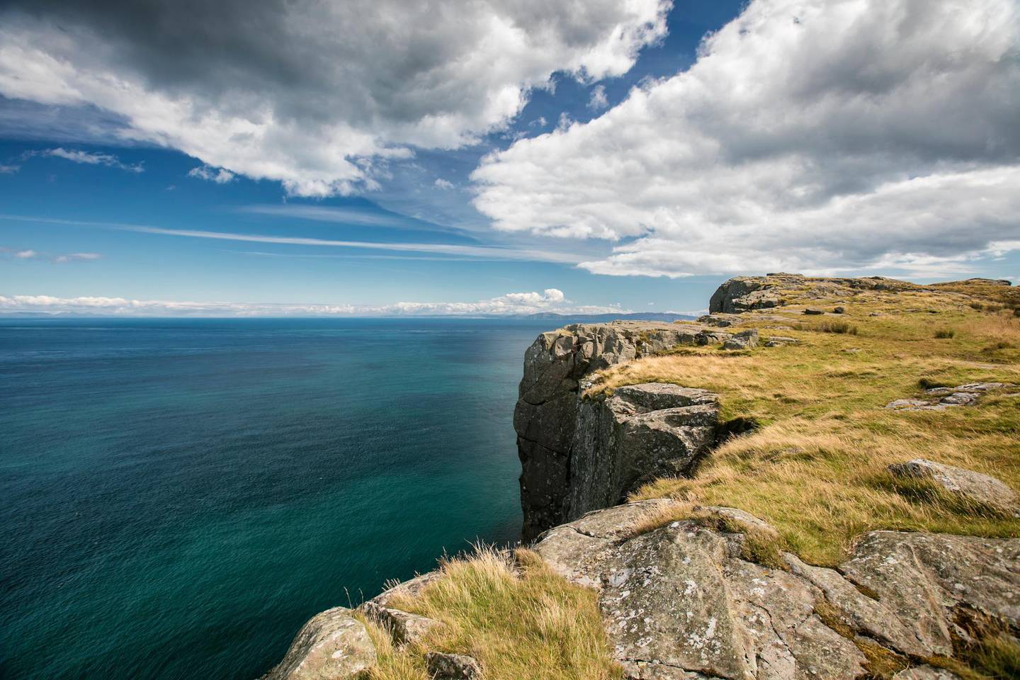 Fair Head, which is known as the Dragonstone Cliffs in 'Game of Thrones'.