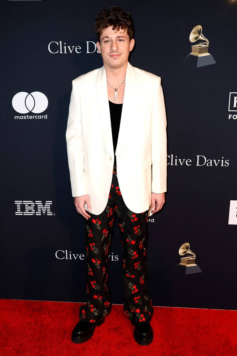 US singer-songwriter Charlie Puth attends. Getty Images via AFP