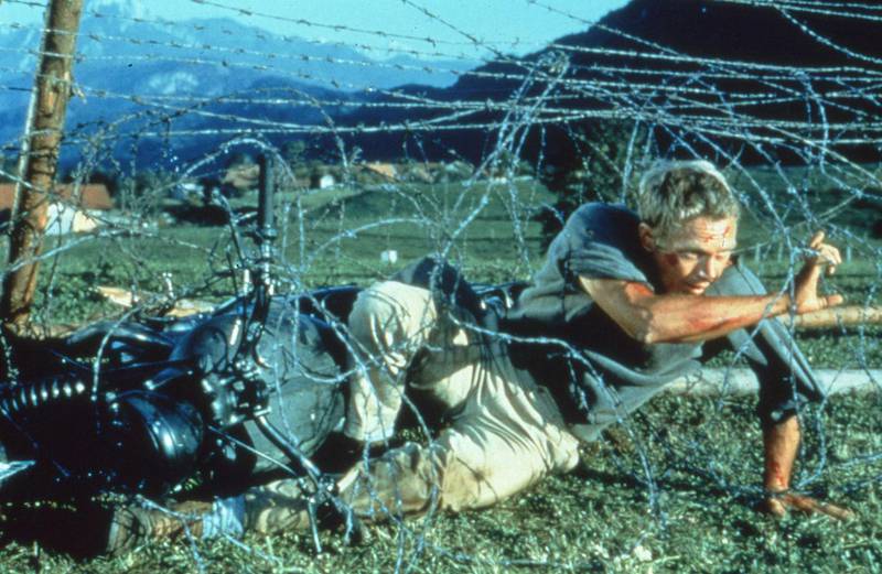 Steve McQueen in The Great Escape. Courtesy Metro-Goldwyn-Mayer
