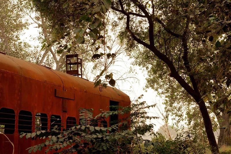 The train carriage that the hero of Amar Kanwar’s poetic 'Such a Morning' (2017) retreats into, living in total darkness. The film will be shown at the Ishara Art Foundation in Alserkal Avenue, Dubai in January. Courtesy of the artist